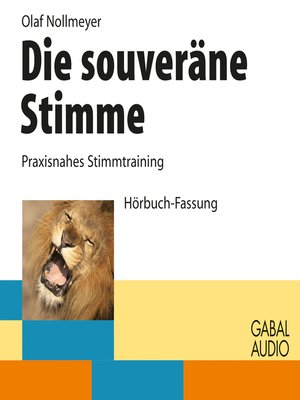 cover image of Die souveräne Stimme
